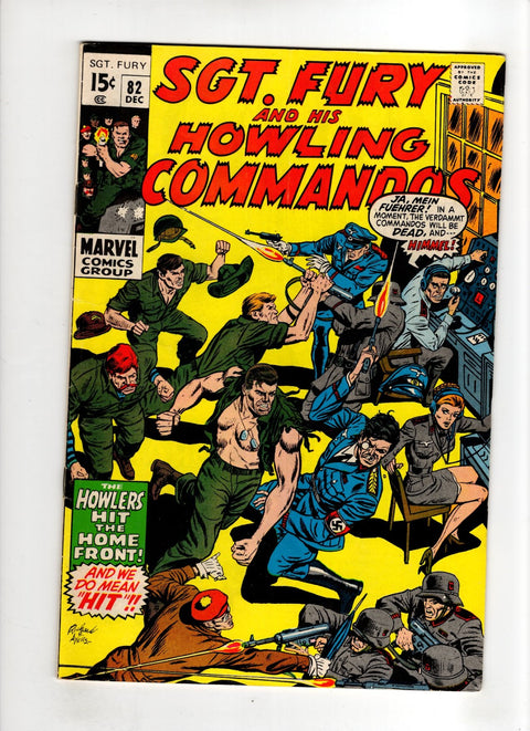 Sgt. Fury and His Howling Commandos #82 (1970) Buy & Sell Comics Online Comic Shop Toronto Canada