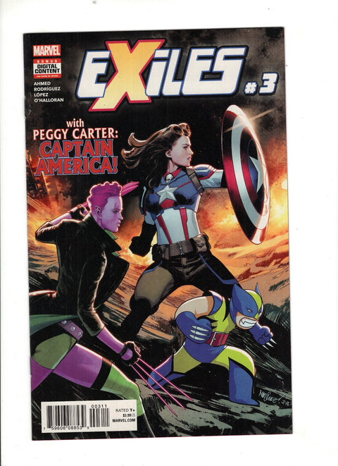 Exiles, Vol. 3 #3 (Cvr A) (2018) 1st Peggy Carter as Cap A 1st Peggy Carter as Cap Buy & Sell Comics Online Comic Shop Toronto Canada