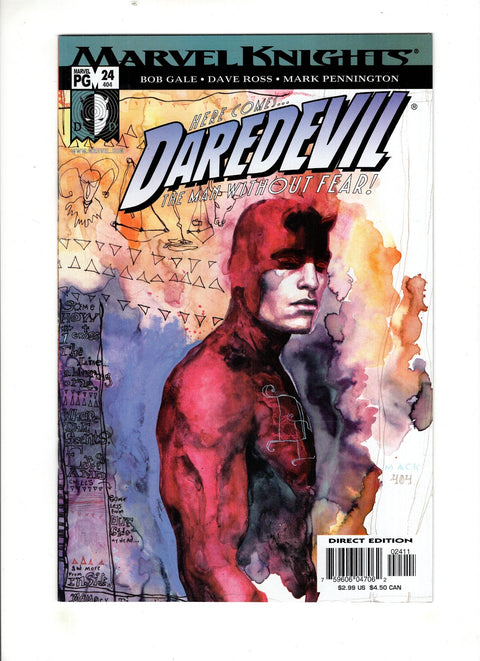 Daredevil, Vol. 2 #24 (Cvr A) (2001) David Mack A David Mack Buy & Sell Comics Online Comic Shop Toronto Canada