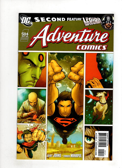 Adventure Comics, Vol. 3 #1 (Cvr (504)-B) (2009) Francis Manapul Variant (504)-B Francis Manapul Variant Buy & Sell Comics Online Comic Shop Toronto Canada