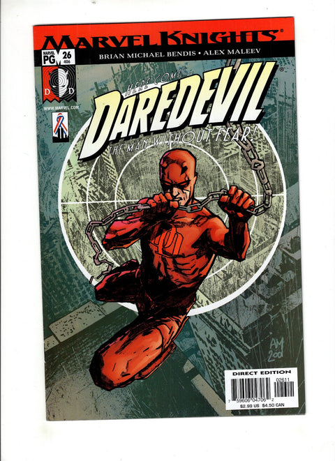 Daredevil, Vol. 2 #26 (Cvr A) (2001) Alex Maleev A Alex Maleev Buy & Sell Comics Online Comic Shop Toronto Canada