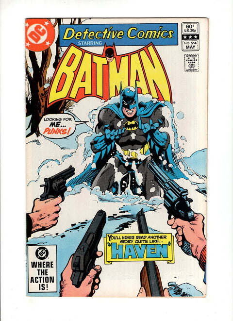 Detective Comics, Vol. 1 #514 (1982) Buy & Sell Comics Online Comic Shop Toronto Canada