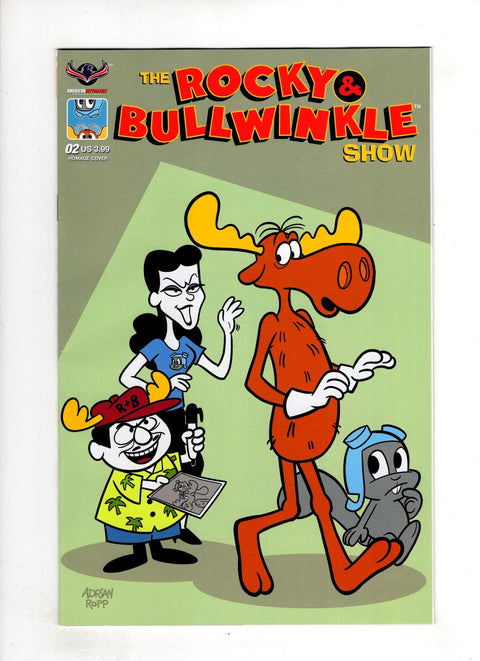 Rocky & Bullwinkle Show #2 (Cvr B) (2017) Homage Ropp B Homage Ropp Buy & Sell Comics Online Comic Shop Toronto Canada