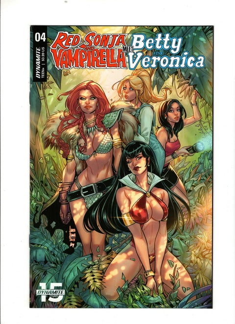 Red Sonja and Vampirella Meet Betty and Veronica #4 (Cvr C) (2019) Laura Braga & Bryan Valenza C Laura Braga & Bryan Valenza Buy & Sell Comics Online Comic Shop Toronto Canada