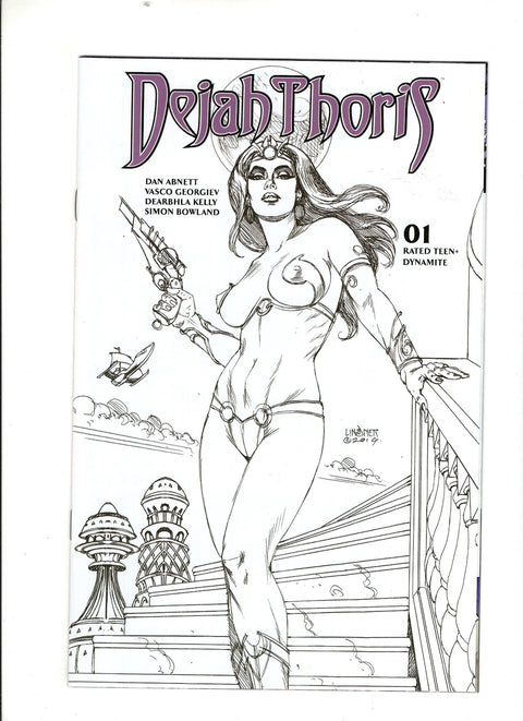 Dejah Thoris, Vol. 3 #1 (Cvr G) (2019) 1:21 Copy Linsner B&W FOC Virgin RIC G 1:21 Copy Linsner B&W FOC Virgin RIC Buy & Sell Comics Online Comic Shop Toronto Canada