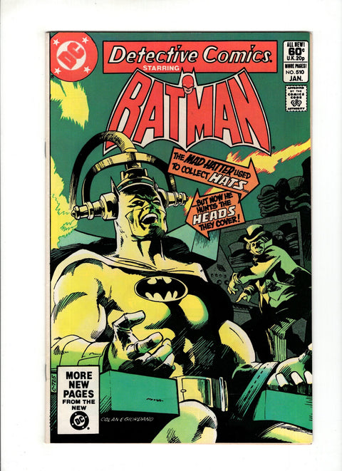 Detective Comics, Vol. 1 #510 (1982) Buy & Sell Comics Online Comic Shop Toronto Canada