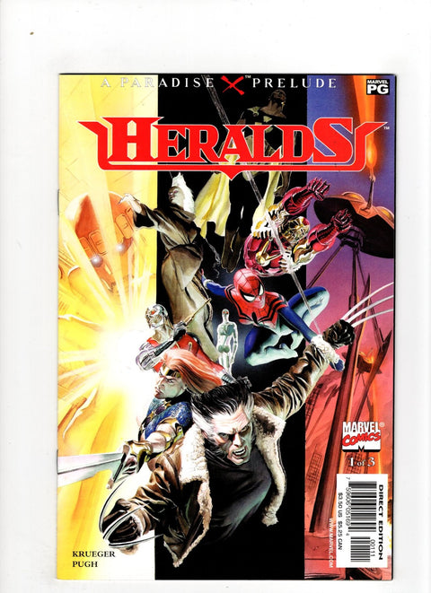 Paradise X: Heralds #1 (2001) Buy & Sell Comics Online Comic Shop Toronto Canada