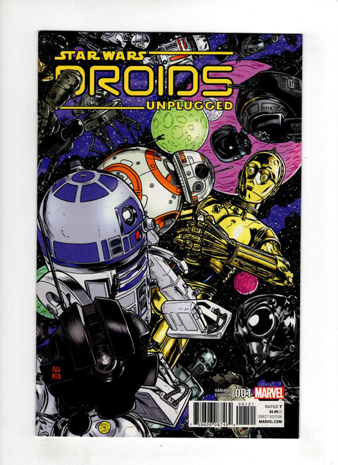 Star Wars: Droids Unplugged #1 (Cvr B) (2017) Michael D. Allred Variant B Michael D. Allred Variant Buy & Sell Comics Online Comic Shop Toronto Canada