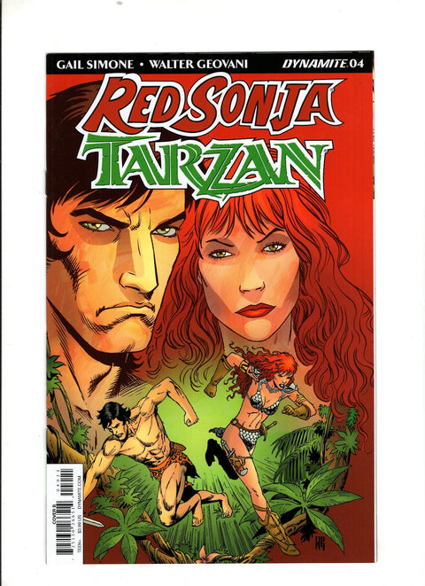 Red Sonja / Tarzan #4 (Cvr B) (2018) Walter Geovani B Walter Geovani Buy & Sell Comics Online Comic Shop Toronto Canada
