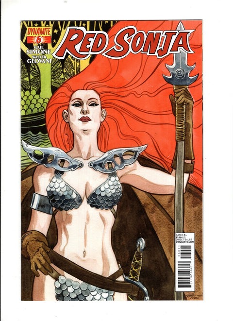 Red Sonja, Vol. 2 (Dynamite Entertainment) #6 (Cvr B) (2013) Thompson B Thompson Buy & Sell Comics Online Comic Shop Toronto Canada