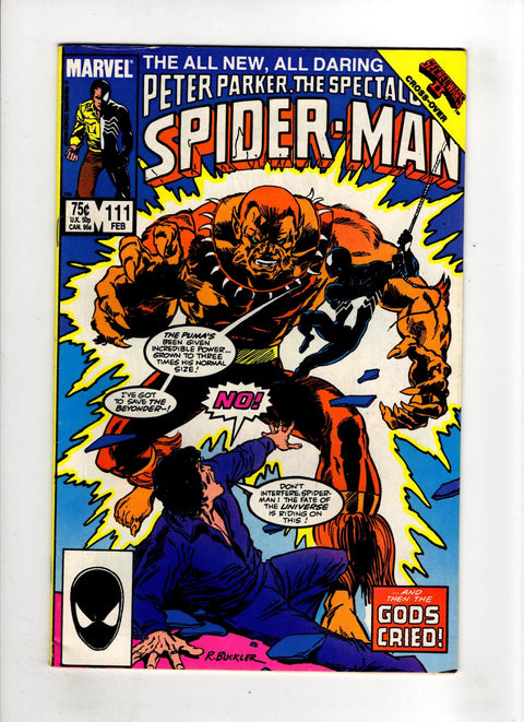 The Spectacular Spider-Man, Vol. 1 #111 (1985) Buy & Sell Comics Online Comic Shop Toronto Canada