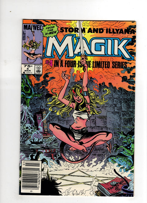 Magik, Vol. 1 #4 (1984) Canadian Price Variant Canadian Price Variant Buy & Sell Comics Online Comic Shop Toronto Canada