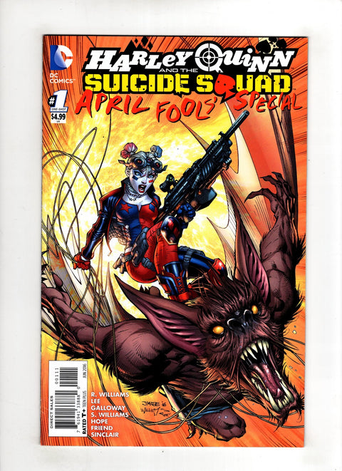 Harley Quinn and Suicide Squad April Fool's Special #1 (Cvr A) (2016) Jim Lee A Jim Lee Buy & Sell Comics Online Comic Shop Toronto Canada