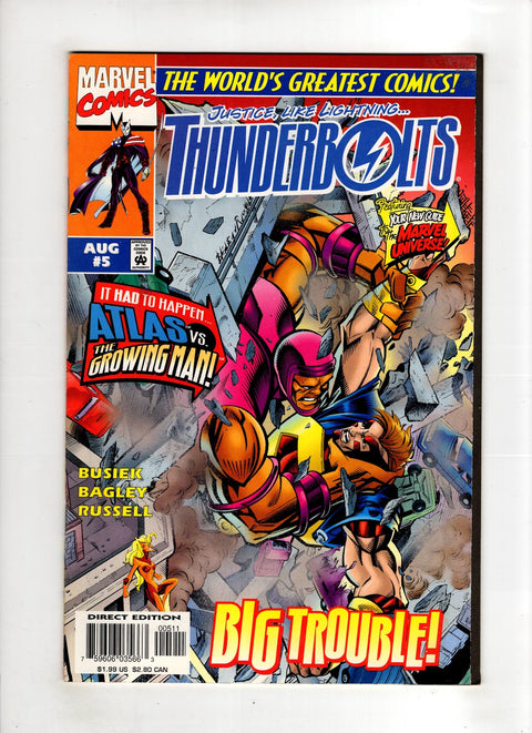 Thunderbolts, Vol. 1 #5 (1997) Mark Bagley Mark Bagley Buy & Sell Comics Online Comic Shop Toronto Canada