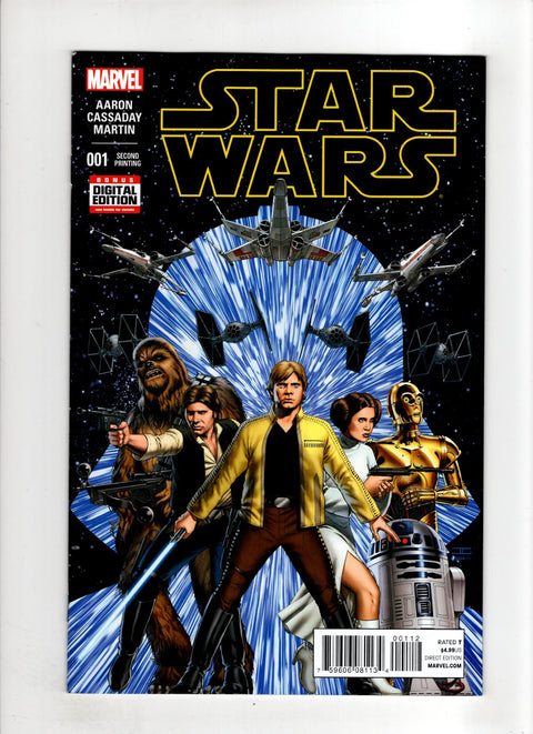 Star Wars, Vol. 2 (Marvel) #1 (2015) 2nd Printing John Cassaday 2nd Printing John Cassaday Buy & Sell Comics Online Comic Shop Toronto Canada