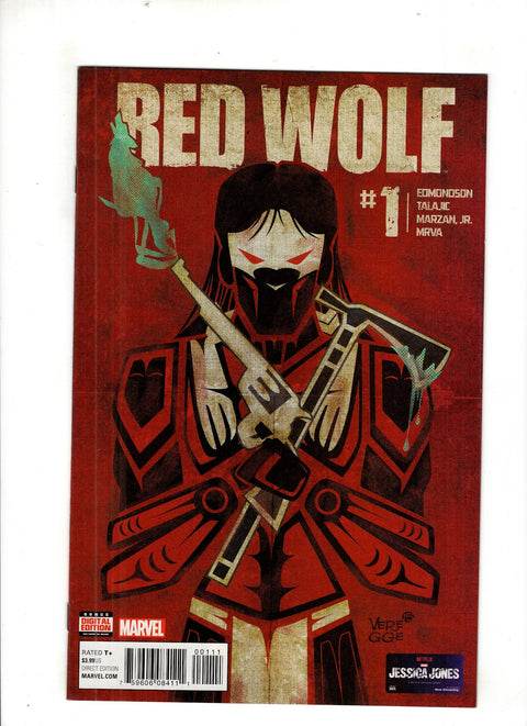 Red Wolf, Vol. 2 #1 (Cvr A) (2015) Jeffrey Veregge A Jeffrey Veregge Buy & Sell Comics Online Comic Shop Toronto Canada