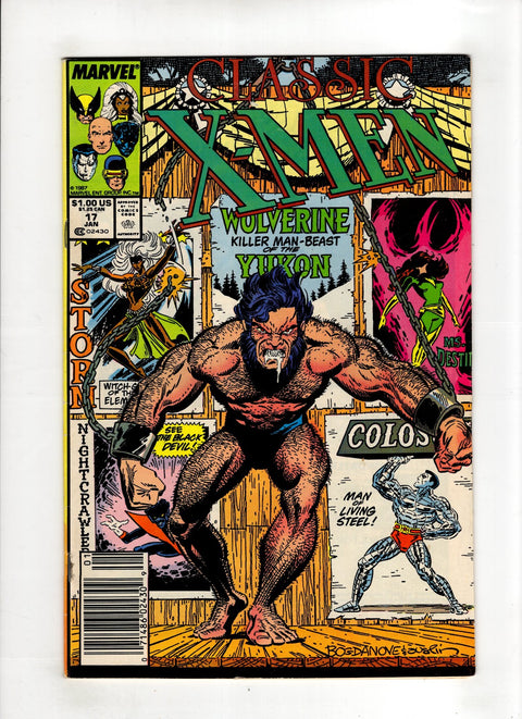 X-Men Classic #17 (1987) Newsstand Edition Newsstand Edition Buy & Sell Comics Online Comic Shop Toronto Canada
