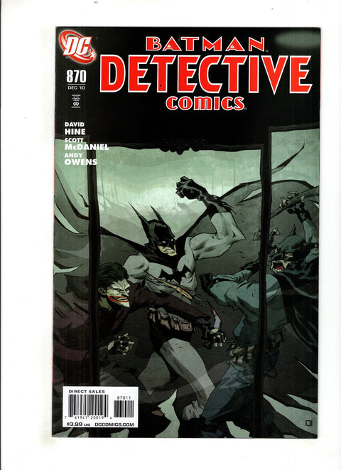 Detective Comics, Vol. 1 #870 (2010) Buy & Sell Comics Online Comic Shop Toronto Canada