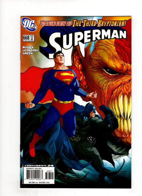 Superman, Vol. 1 #668 (2007) Buy & Sell Comics Online Comic Shop Toronto Canada