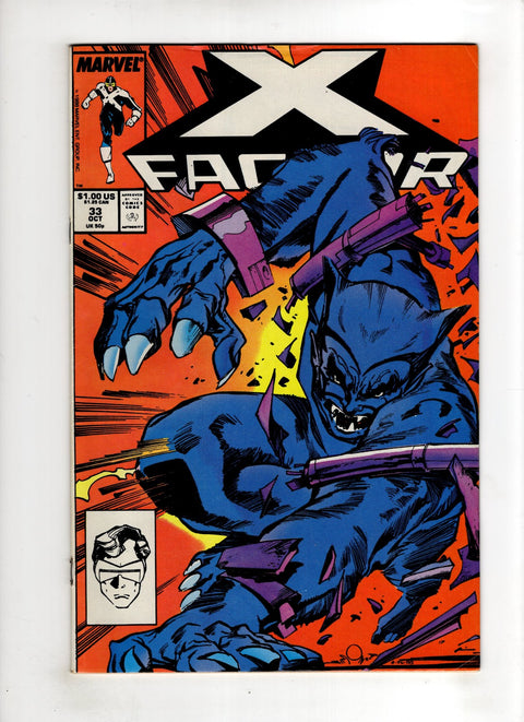 X-Factor, Vol. 1 #33 (1988) Buy & Sell Comics Online Comic Shop Toronto Canada