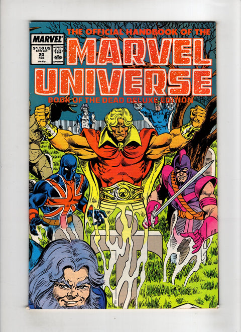 Official Handbook of the Marvel Universe: Deluxe Edition (Vol. 2) #20 (Cvr A) (1987) A Buy & Sell Comics Online Comic Shop Toronto Canada
