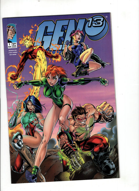 Gen 13, Vol. 2 (1995-2002) #1 (Cvr A) (1995) J. Scott Campbell A J. Scott Campbell Buy & Sell Comics Online Comic Shop Toronto Canada