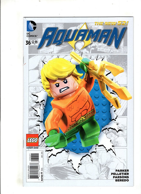 Aquaman, Vol. 7 #36 (Cvr B) (2014) LEGO Variant
