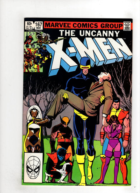 Uncanny X-Men, Vol. 1 #167 (1982) Buy & Sell Comics Online Comic Shop Toronto Canada