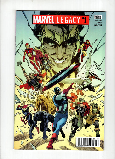 Marvel Legacy #1 (Cvr N) (2017) Incentive Valerio Schiti Retailer Variant N Incentive Valerio Schiti Retailer Variant Buy & Sell Comics Online Comic Shop Toronto Canada