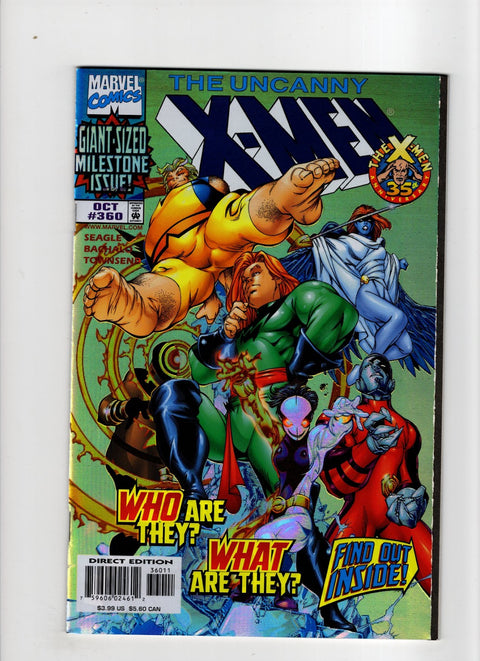 Uncanny X-Men, Vol. 1 #360 (1998) Direct Enhanced Edition Direct Enhanced Edition Buy & Sell Comics Online Comic Shop Toronto Canada