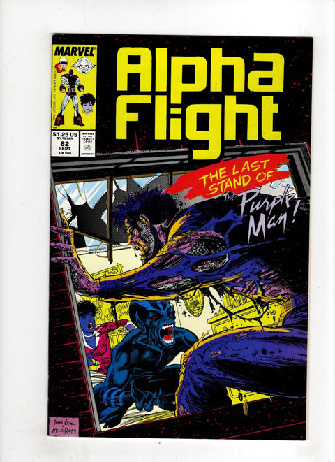 Alpha Flight, Vol. 1 #62 (1988) Buy & Sell Comics Online Comic Shop Toronto Canada