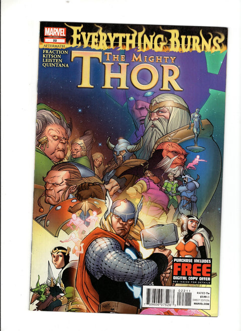 The Mighty Thor, Vol. 1 #22 (Cvr A) (2012) Pasqual Ferry A Pasqual Ferry Buy & Sell Comics Online Comic Shop Toronto Canada