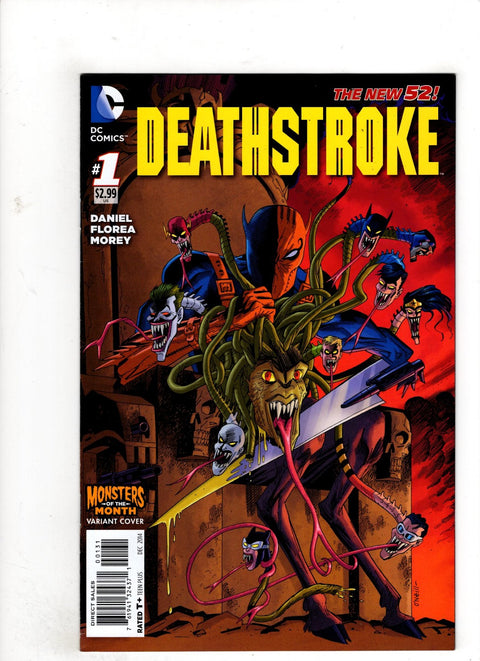 Deathstroke, Vol. 3 #1 (Cvr C) (2014) Kevin O'Neill Monsters of the Month Variant C Kevin O'Neill Monsters of the Month Variant Buy & Sell Comics Online Comic Shop Toronto Canada