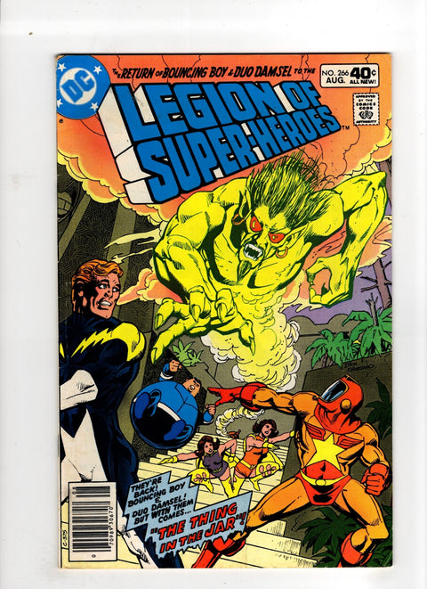 Legion of Super-Heroes, Vol. 2 #266 (1980) Newsstand Edition Newsstand Edition Buy & Sell Comics Online Comic Shop Toronto Canada