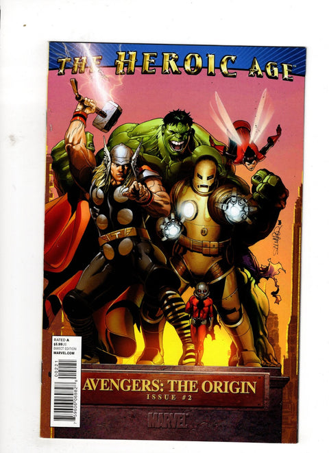 Avengers: The Origin #2 (Cvr B) (2010) Salvador Larroca Heroic Age Variant B Salvador Larroca Heroic Age Variant Buy & Sell Comics Online Comic Shop Toronto Canada