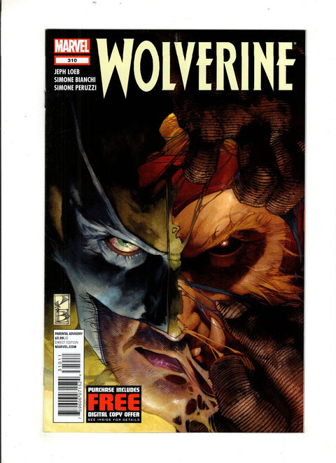 Wolverine, Vol. 4 #310 (Cvr A) (2012) Simone Bianchi A Simone Bianchi Buy & Sell Comics Online Comic Shop Toronto Canada