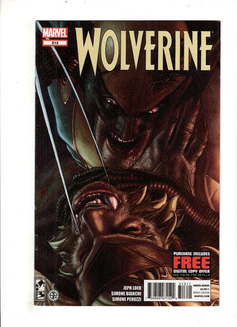Wolverine, Vol. 4 #313 (Cvr A) (2012) Simone Bianchi A Simone Bianchi Buy & Sell Comics Online Comic Shop Toronto Canada