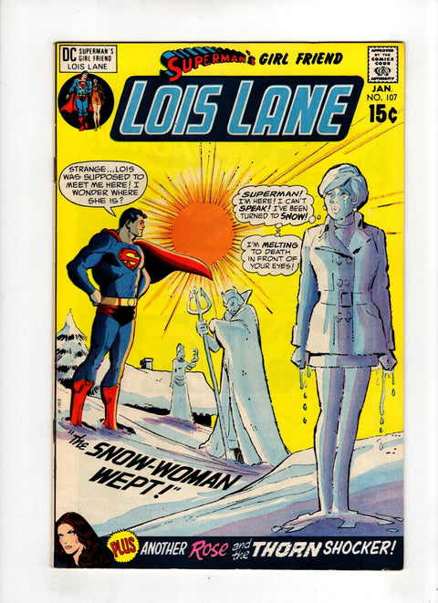 Superman's Girl Friend Lois Lane #107 (1970) Buy & Sell Comics Online Comic Shop Toronto Canada