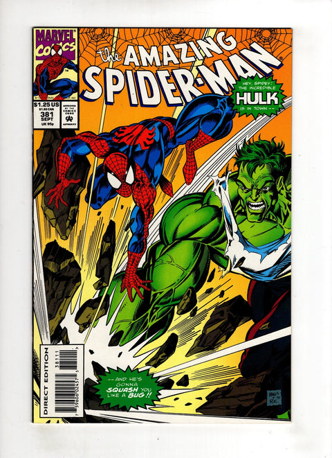 The Amazing Spider-Man, Vol. 1 #381 (1993) Buy & Sell Comics Online Comic Shop Toronto Canada