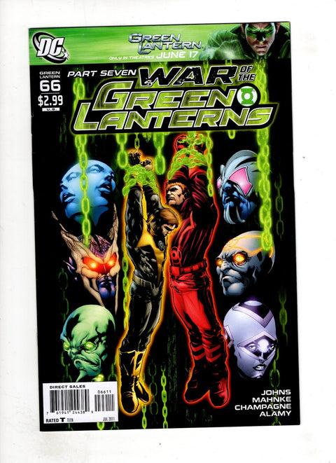 Green Lantern, Vol. 4 #66 (Cvr A) (2011) Miguel Sepulveda A Miguel Sepulveda Buy & Sell Comics Online Comic Shop Toronto Canada