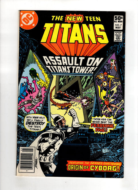 The New Teen Titans, Vol. 1 #7 (1981) Newsstand Edition Newsstand Edition Buy & Sell Comics Online Comic Shop Toronto Canada