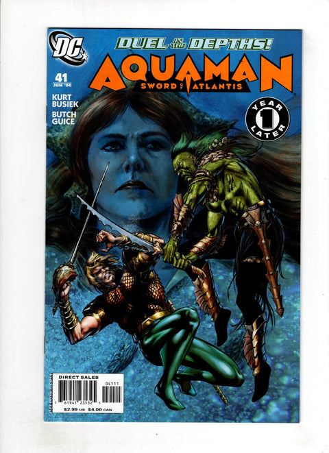 Aquaman: Sword of Atlantis #41 (Cvr A) (2006) Jackson 'Butch' Guice A Jackson 'Butch' Guice Buy & Sell Comics Online Comic Shop Toronto Canada