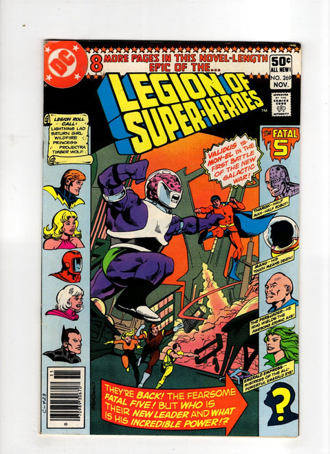 Legion of Super-Heroes, Vol. 2 #269 (1980) Newsstand Edition Newsstand Edition Buy & Sell Comics Online Comic Shop Toronto Canada