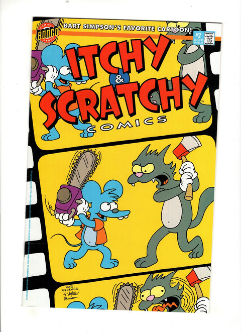 Itchy & Scratchy Comics #2 (1994) Buy & Sell Comics Online Comic Shop Toronto Canada