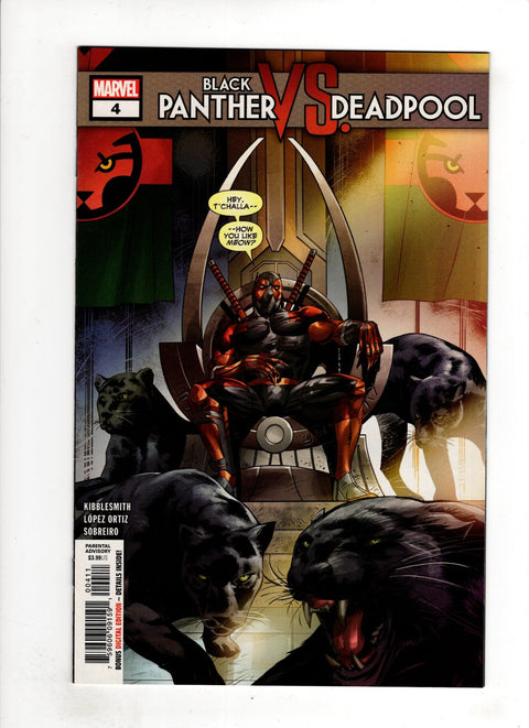 Black Panther vs. Deadpool #4 (Cvr A) (2019) Ryan Benjamin A Ryan Benjamin Buy & Sell Comics Online Comic Shop Toronto Canada
