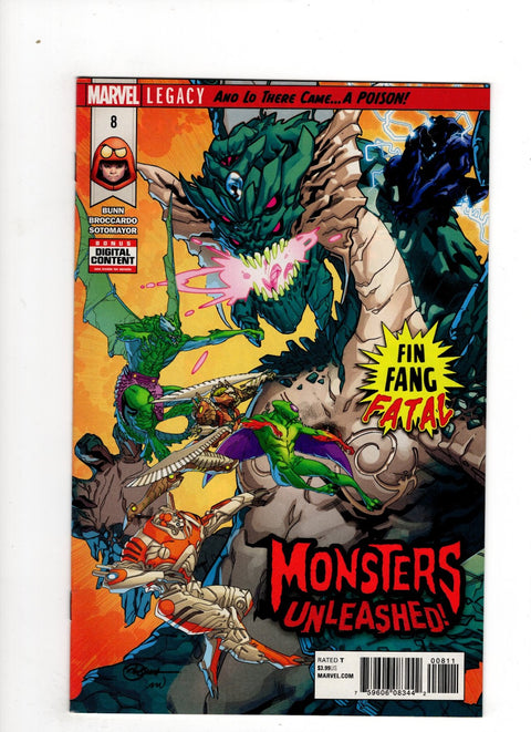Monsters Unleashed, Vol. 3 #8 (2017) Buy & Sell Comics Online Comic Shop Toronto Canada