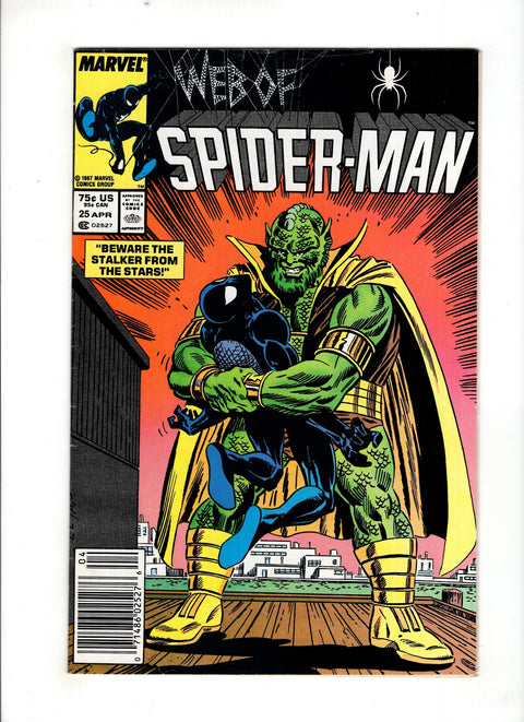 Web of Spider-Man, Vol. 1 #25 (1987) Newsstand Edition Newsstand Edition Buy & Sell Comics Online Comic Shop Toronto Canada