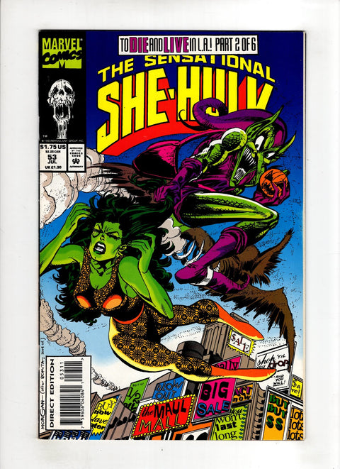 The Sensational She-Hulk, Vol. 1 #53 (1993) Buy & Sell Comics Online Comic Shop Toronto Canada