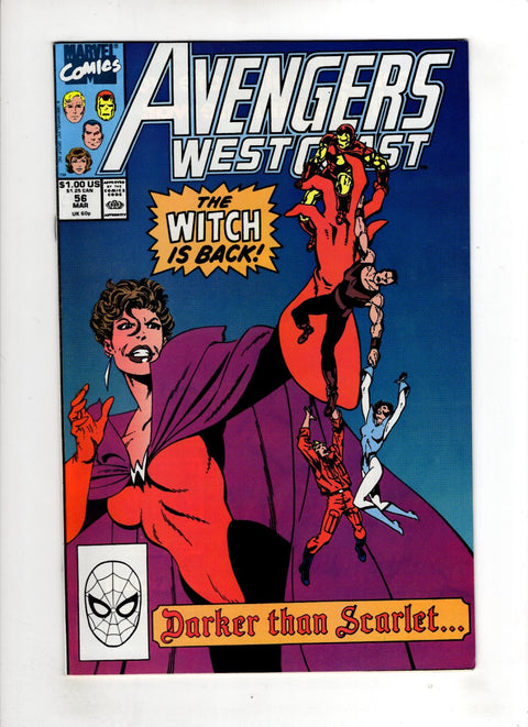 The West Coast Avengers, Vol. 2 #56 (1990) Buy & Sell Comics Online Comic Shop Toronto Canada
