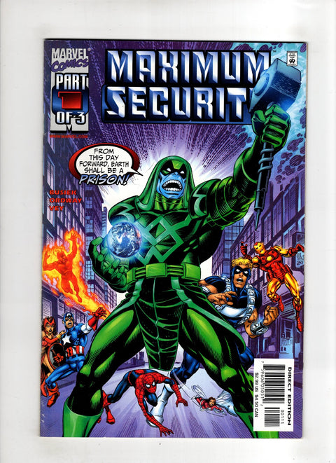 Maximum Security #1 (2000) Buy & Sell Comics Online Comic Shop Toronto Canada